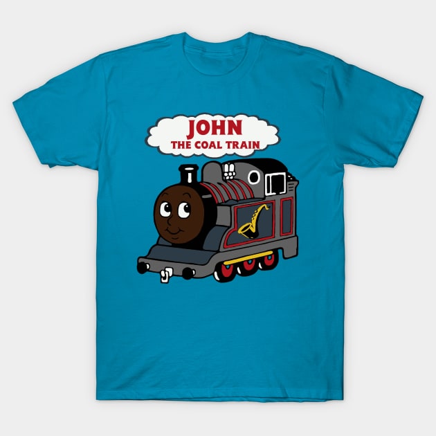 John The Coal Train T-Shirt by TheObserver